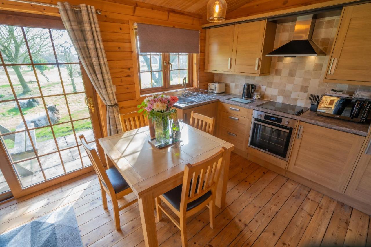 Wall Eden Farm - Luxury Log Cabins And Glamping 海布里奇 外观 照片